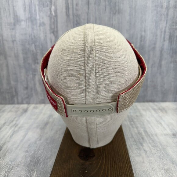 NEW Los Angeles Angels Visor Hat Cap Mens Red Baseball MLB Snap Back Box Logo - Picture 5 of 9